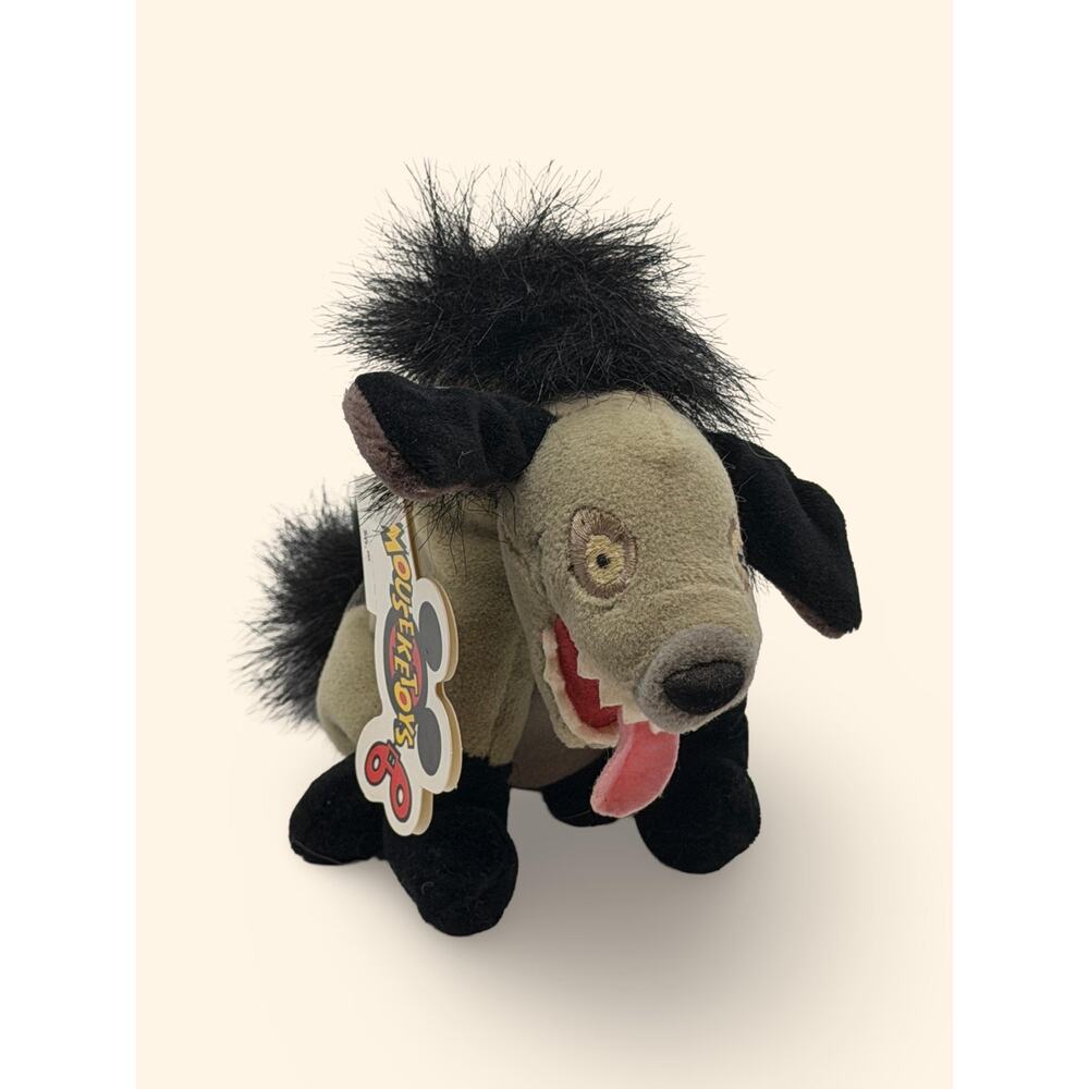 VTG Y2K Disney Mouseketoys Ed Hyena Lion King Ty Beanie Baby Ringo Slush Clip - Picture 2 of 14
